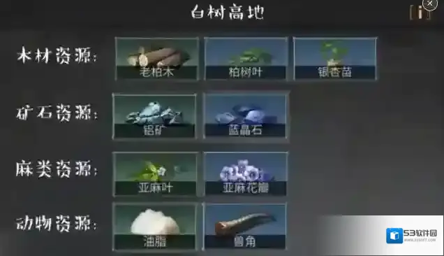 明日之后白树高地怎么获得银杏苗