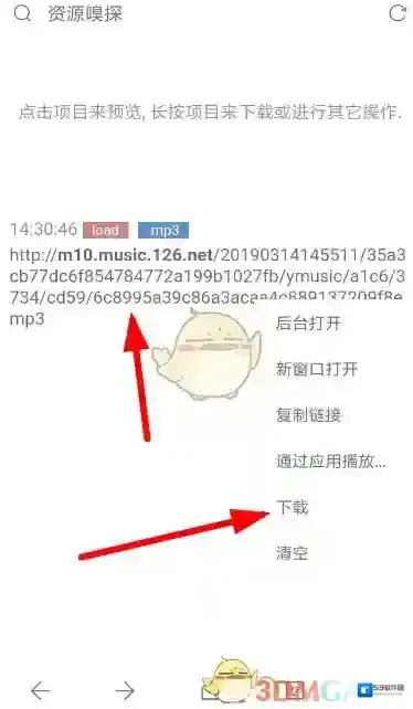Via浏览器格式