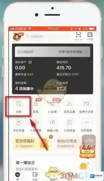 京东白条可用额度