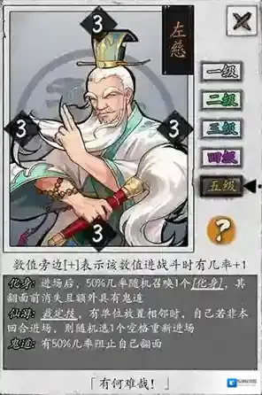 英雄爱三国左慈怎么样 武将左慈技能玩法介绍